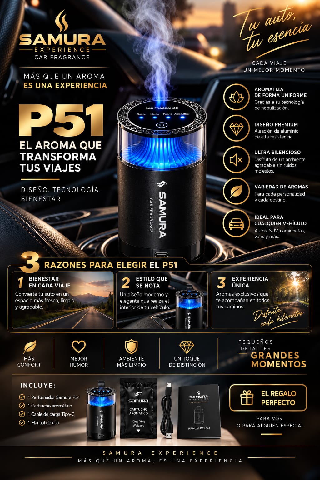 Perfumador Inteligente P51